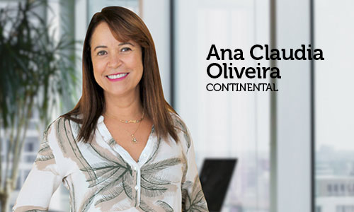 Entrevista com Ana Claudia Oliveira, Vice-presidente de Recursos Humanos da Continental - Brasil e Argentina 