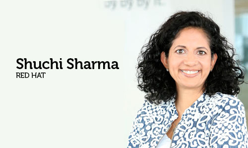 Entrevista com Shuchi Sharma, Vice-presidente e Diretora de Diversidade, Equidade e Inclusão Red Hat
